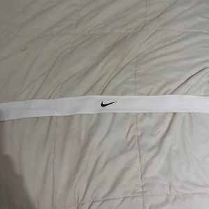 white nike wrap headband